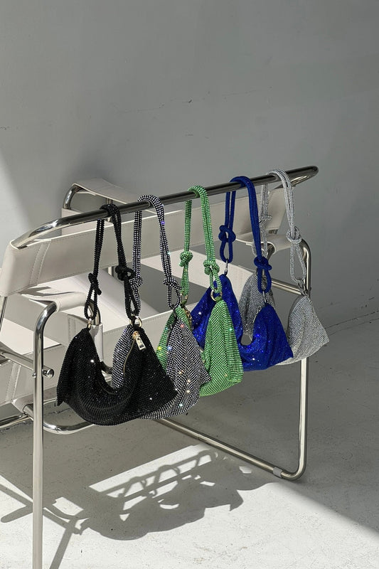 Valenica Rhinstone Shoulder Bag - SOL+SAND