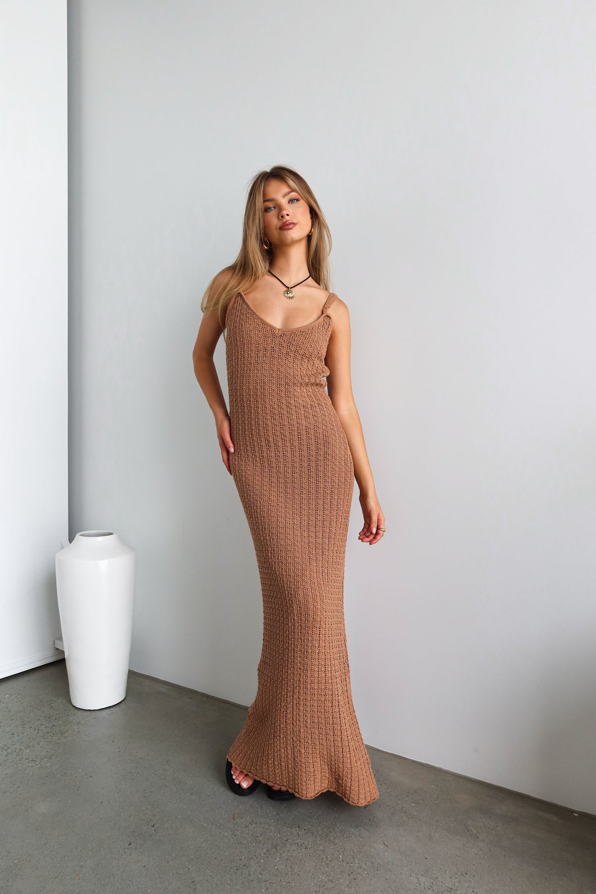 Sunrise Maxi Dress | Camel