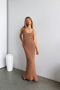 Sunrise Maxi Dress | Camel