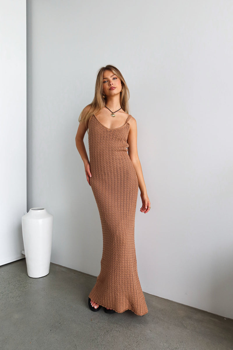 Sunrise Maxi Dress | Camel