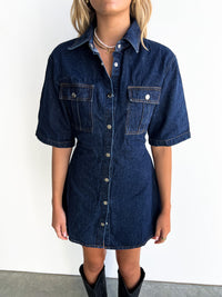 Cali Denim Dress | Blue