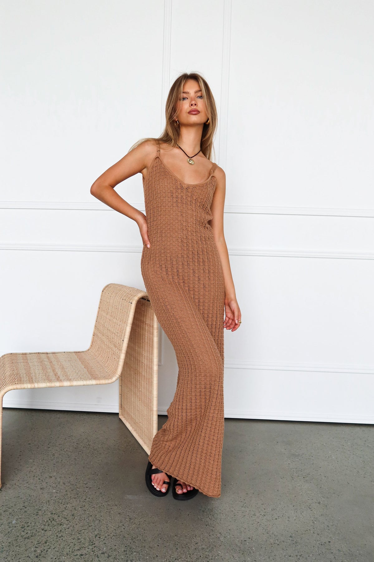 Sunrise Maxi Dress | Camel