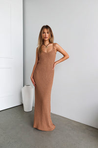 Sunrise Maxi Dress | Camel