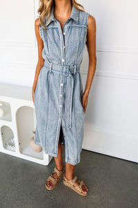 Kyle Denim Dress | Blue