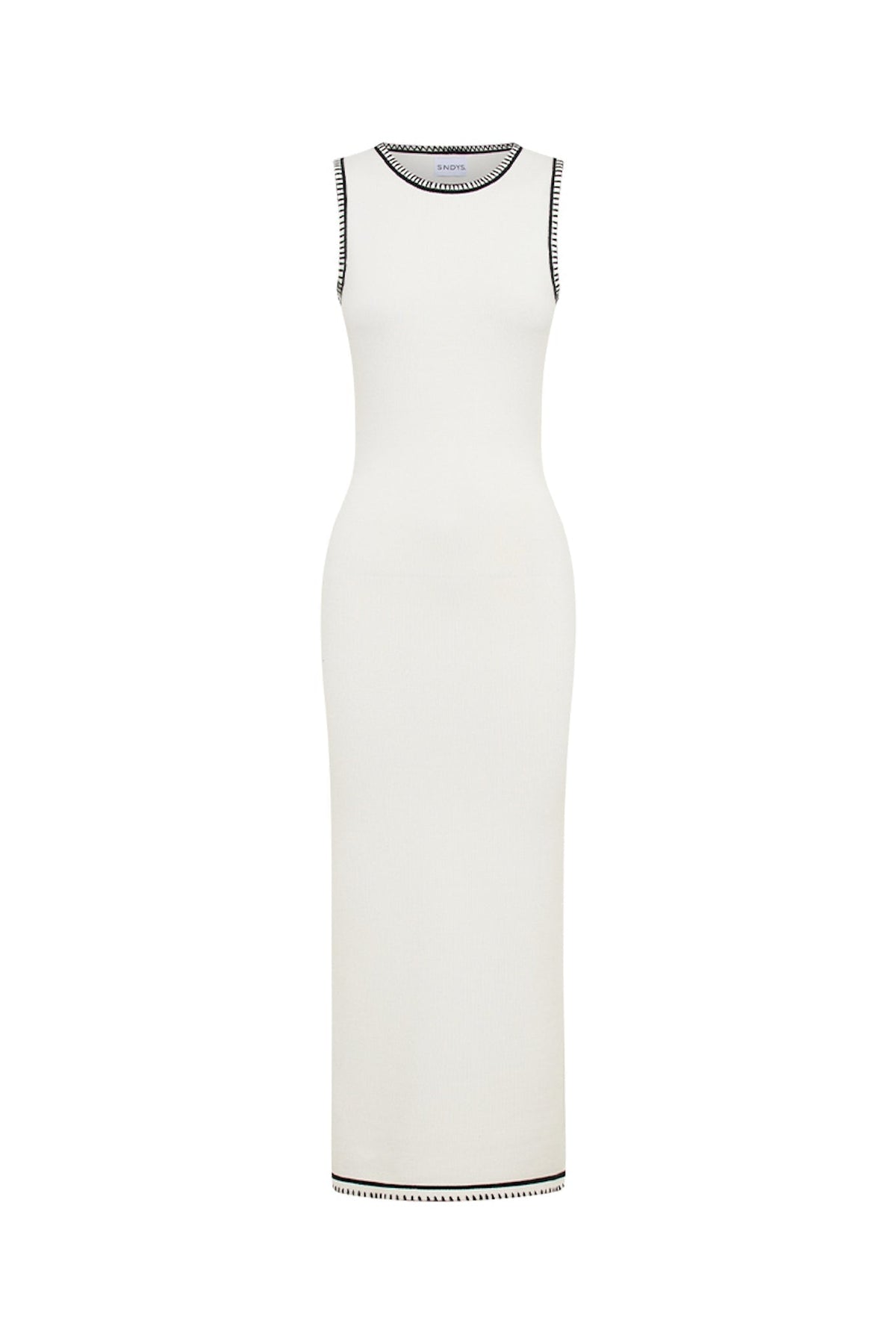 Ellery Maxi Dress - White/Black